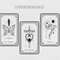 Printable tarot cards SVG, Celestial tarot card svg, Unique tarot major arcana deck, Tarot journal PRINTABLE, The lovers tarot, Death tarot - 1.jpg