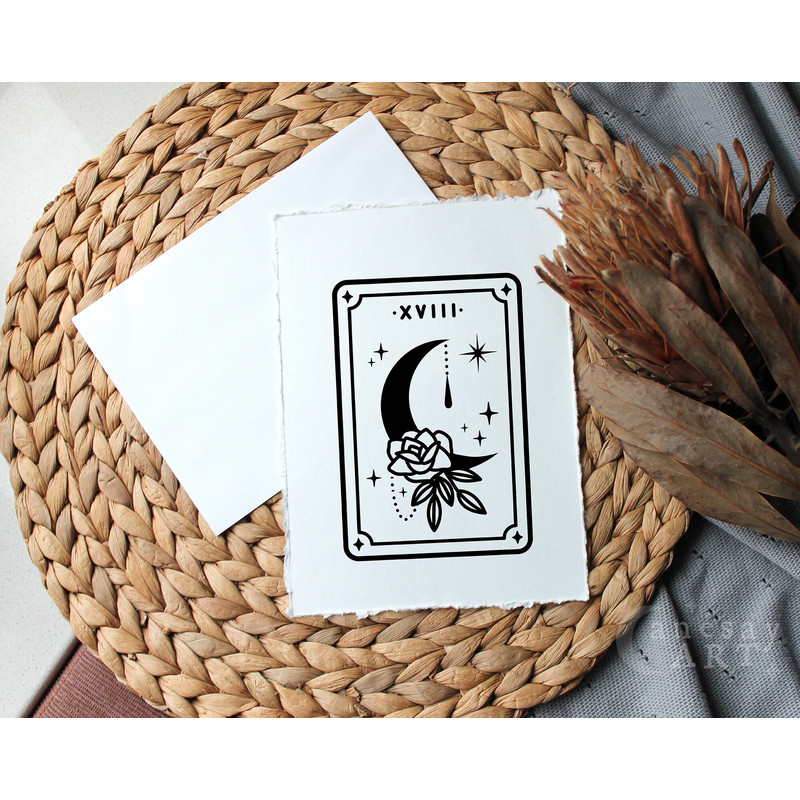 Tarot cards svg Basic witch svg Celestial tarot card svg file for cricut Magical t-shirt design Occult clipart png Commercial use - 6.jpg