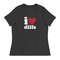 I Love DILFS Women's Relaxed T-Shirt I Heart DILFS Dads I'd Like To Fuck - 6.jpg