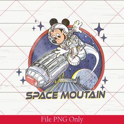 retro mickey space mountain png, space mountain png, mickey astronaut png, mickey and friends png, family vacation png