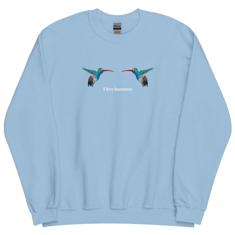 I Love Hummers Sweatshirt For Hummingbird Lovers Funny Inappropriate Adult Humor Crewneck - 9.jpg