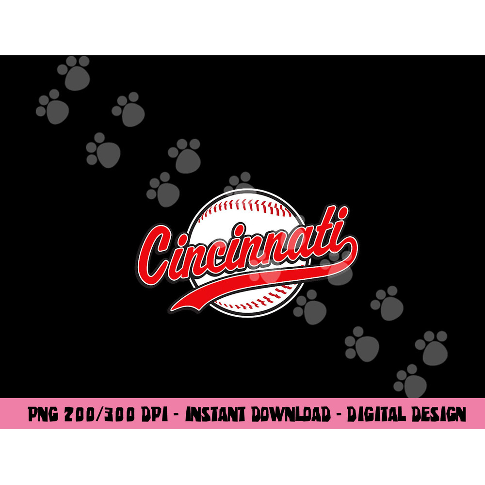 Cincinnati Tee Vintage Baseball Throwback Retro Design png, sublimation copy.jpg