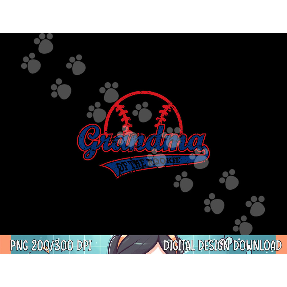 Funny Vintage Baseball Grandma of the Rookie png,sublimation copy.jpg