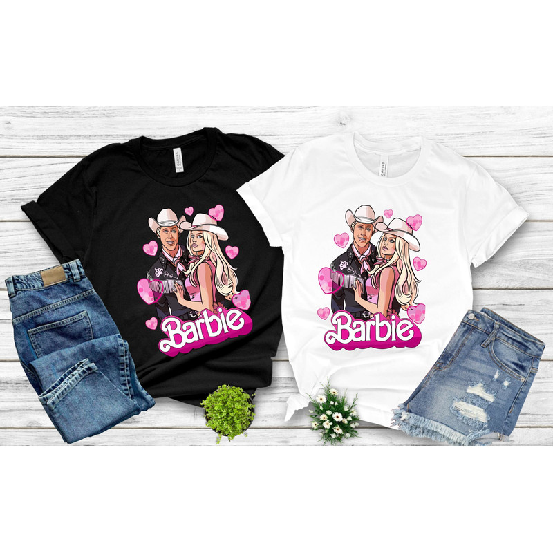 Barbie And Ken Love Barbie Movie 2023 Shirt, Barbie And Ken Love Shirt, Barbie And Ken Tee, Barbie And Ken 2023 - 1.jpg