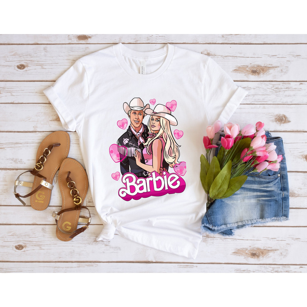Barbie And Ken Love Barbie Movie 2023 Shirt, Barbie And Ken Love Shirt, Barbie And Ken Tee, Barbie And Ken 2023 - 2.jpg