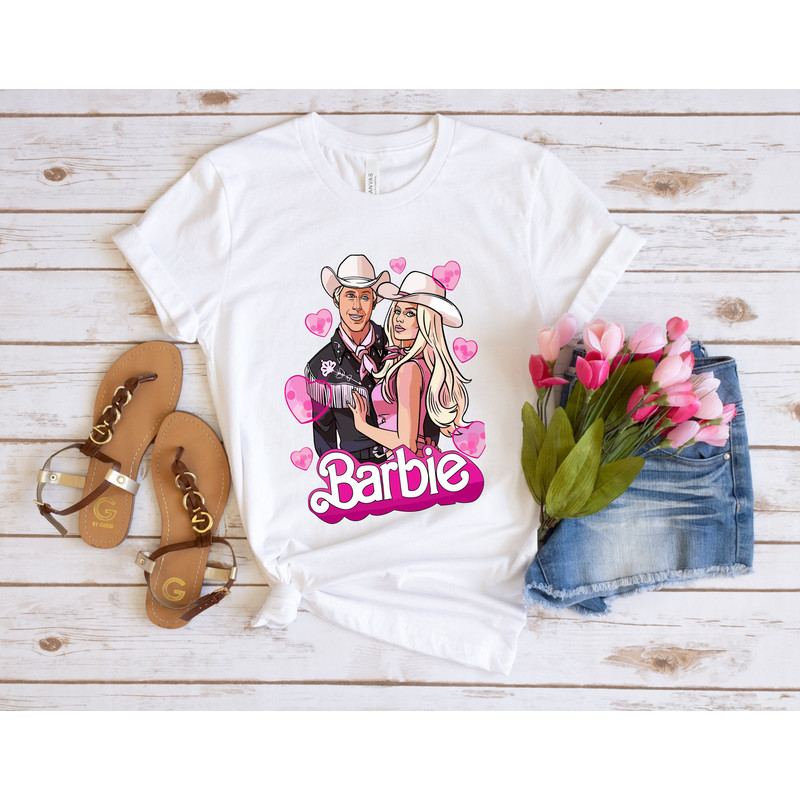 Barbie And Ken Love Barbie Movie 2023 Shirt, Barbie And Ken Love Shirt, Barbie And Ken Tee, Barbie And Ken 2023 - 2.jpg