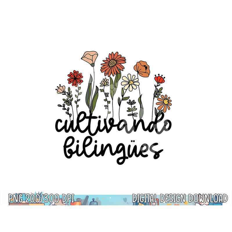 Cultivando Bilingues Dual Language Crew Bilingual Teacher  png, sublimation copy.jpg