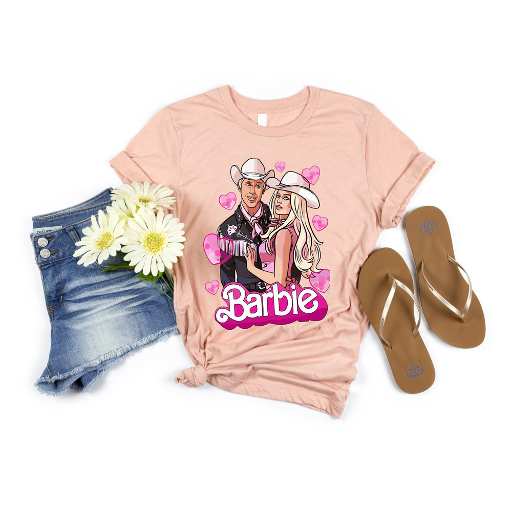 Barbie And Ken Love Barbie Movie 2023 Shirt, Barbie And Ken Love Shirt, Barbie And Ken Tee, Barbie And Ken 2023 - 5.jpg
