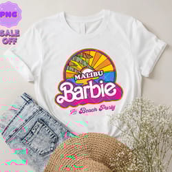 barb party malibu png, come on barb lets go party png, pink doll png, girl png, babe png, dolly png, 90s aesthetic toy p