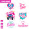 90+ Barb Logo, Barb Svg Png Jpg, Princess Silhouette, Girl Svg, Sticker Clipart, Svg Files for Cricut , Svg- Jpg - Png Decal - 2.jpg