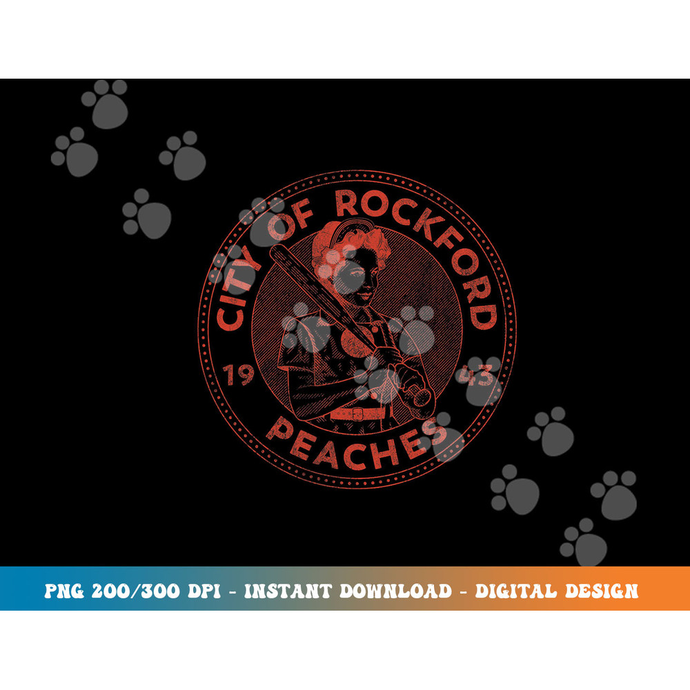 City of Rockford Peaches Baseball png, sublimation copy.jpg