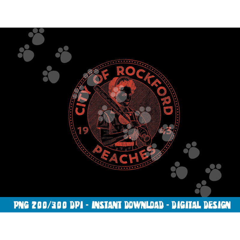 City of Rockford Peaches Baseball png, sublimation copy.jpg