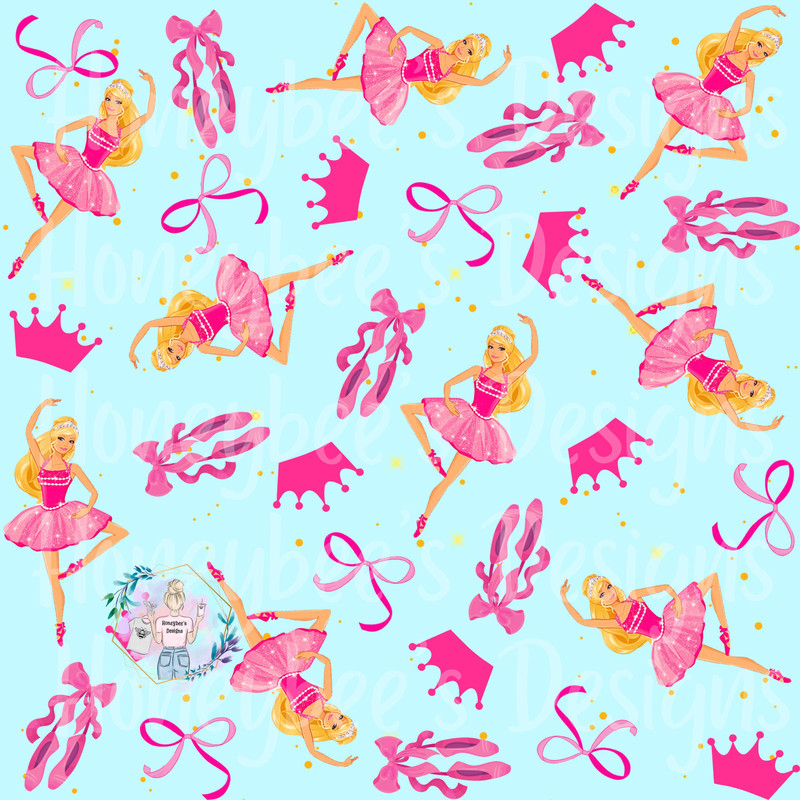 Ballerina Barb dollLight Blue backgroundSeamless Filebow fileblanket file - 1.jpg