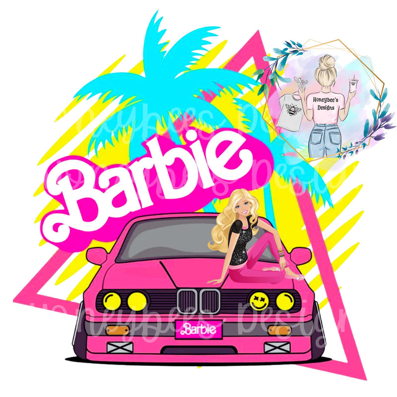 Malibu barb corvette Pink DollPNGshirt printseamless filebow fileblanket filefabric file - 1.jpg