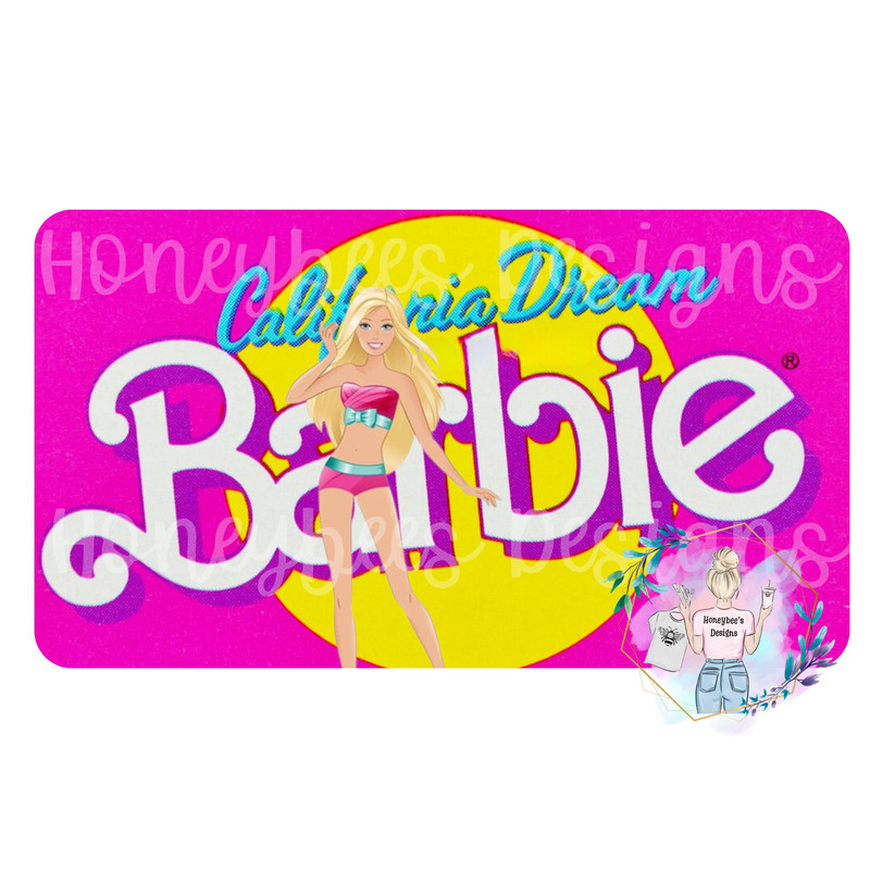 Malibu Barb Pink DollbeachPNGshirt printseamless filebow fileblanket filefabric file - 1.jpg