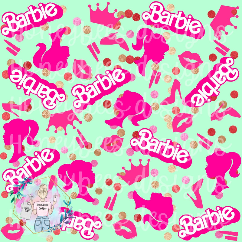 MintDotspink doll Seamless Filebow fileblanket file - 1.jpg