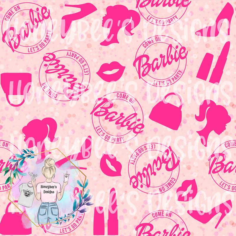 Pink doll lets go party Seamless File - 1.jpg