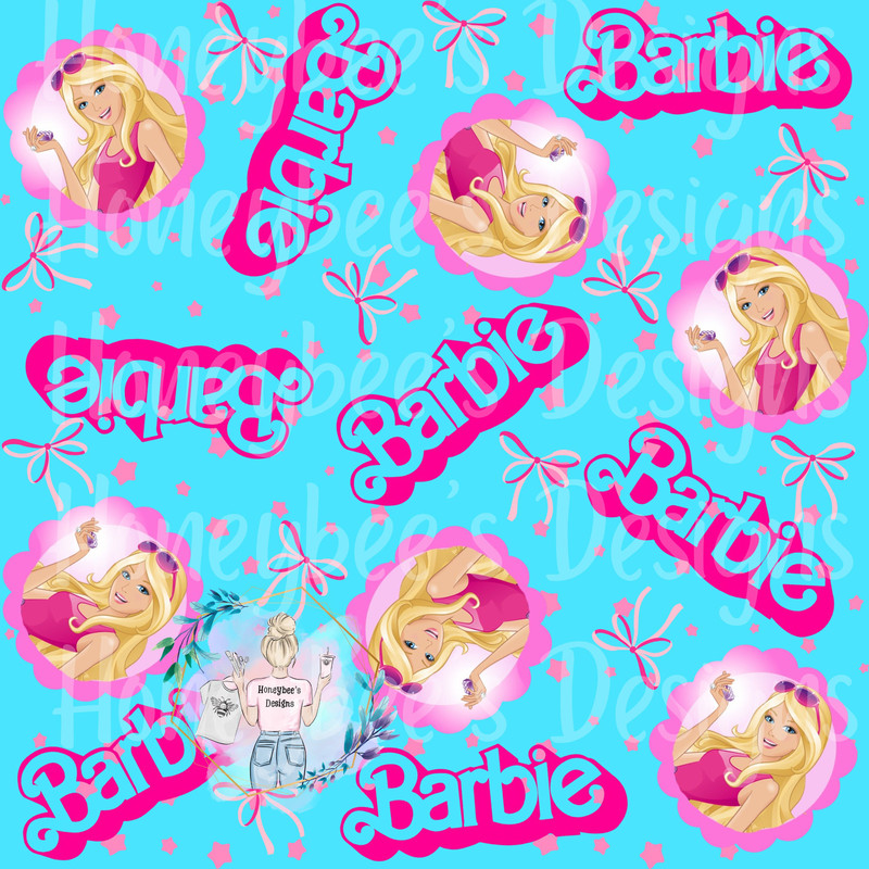 Pink dollblue backgroundSeamless Filebow fileblanket file - 1.jpg