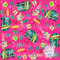 Retro Malibu pink doll Seamless FileBow fileblanket file - 1.jpg