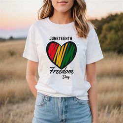 1865 juneteenth shirt, juneteenth vibes shirt, juneteenth shirt women, afro woman shirt, black women gifts, black histor