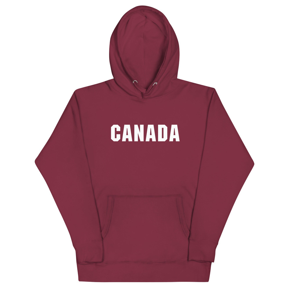Meru the Succubus Canada Hoodie Meru the Succubus Maroon Canadian Hoodie Meru Ova 1 2 cosplay Burgundy Red Canada Sweatshirt - 2.jpg
