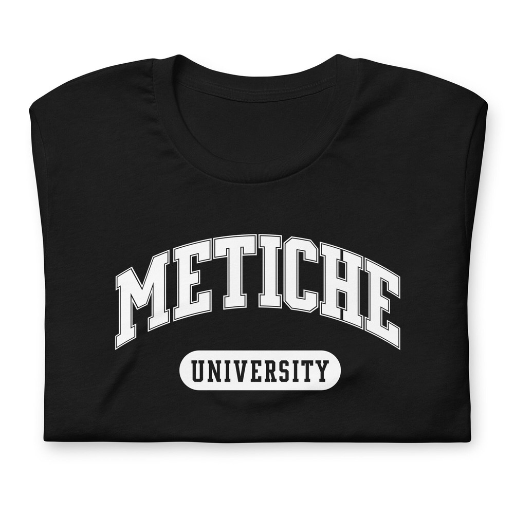 Metiche University T Shirt  Funny Latina Shirt  Latina Power  Chingona  Chismosa  Latina  Latinx Tee  Latina AF - 1.jpg