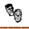 Classic Halloween Monster Poster Horror Movie Werewolf png,sublimation copy.jpg