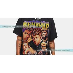 retro george michael shirt, careless whisperer george michael homage tshirt | george michael fan tees | george michael r