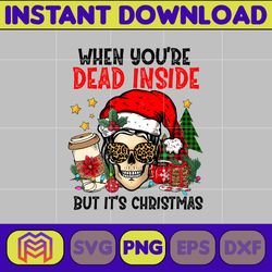 retro christmas sublimation png, christmas png, holly png, santa png, jingle png, retro christmas png (5)