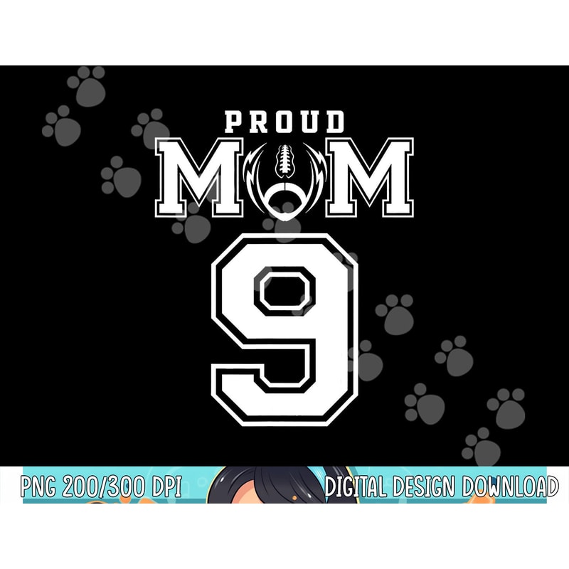 Custom Proud Football Mom Number 9 Personalized For Women png, sublimation copy.jpg