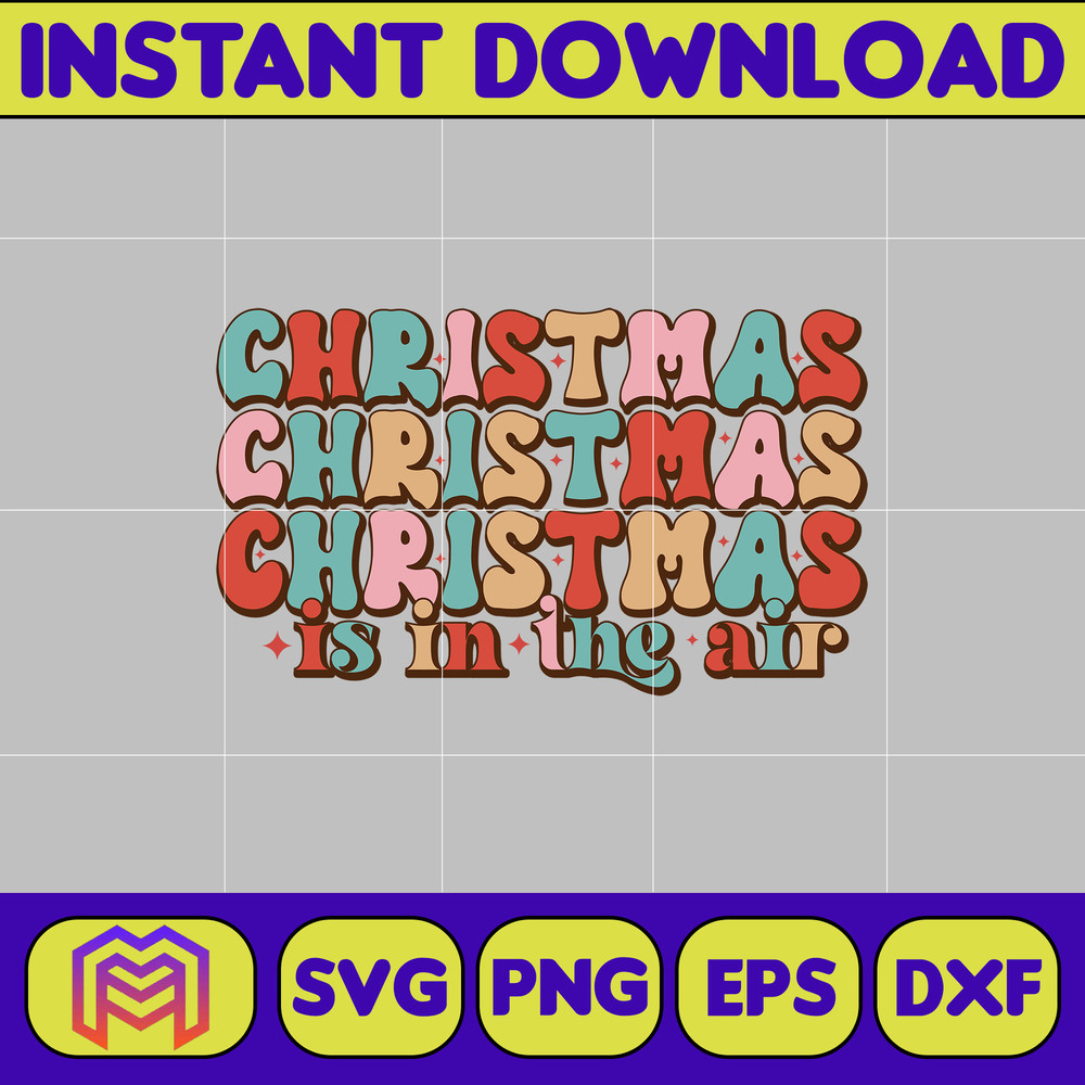 Retro Christmas Sublimation Svg, Christmas Svg, Holly Svg, Santa Svg, Jingle Svg, Retro Christmas Svg (1).jpg