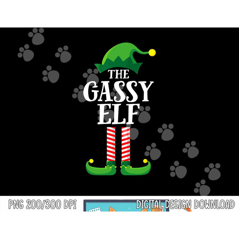 Gassy Elf Matching Family Group Christmas Party png,sublimation copy.jpg