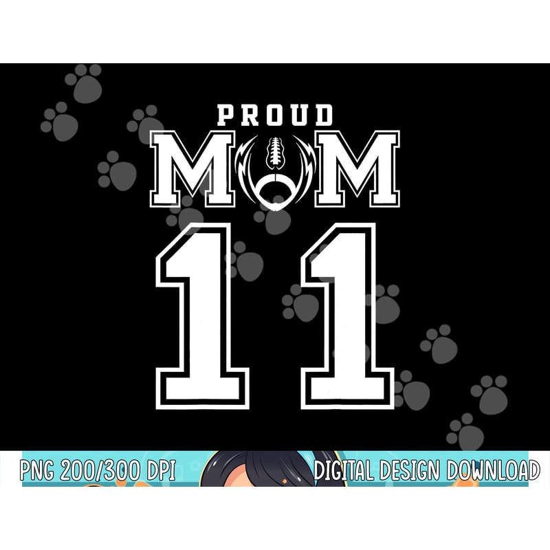 Custom Proud Football Mom Number 11 Personalized For Women png, sublimation copy.jpg