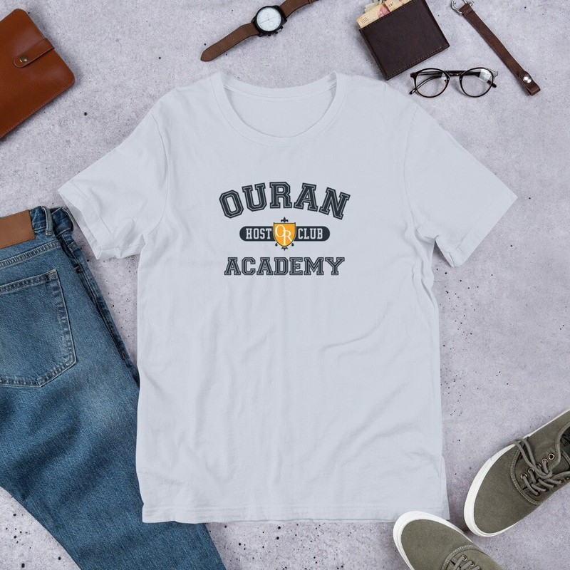 Ouran Host Club Academy Short-Sleeve Unisex T-Shirt - Ouran High School Host Club Academy Shirt, Ouran Academy Shirt - 1.jpg