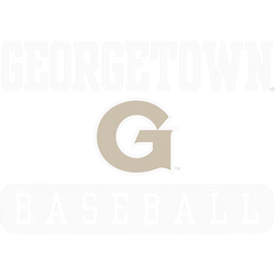 georgetown hoyas baseball navy officially licensed png, sublimation