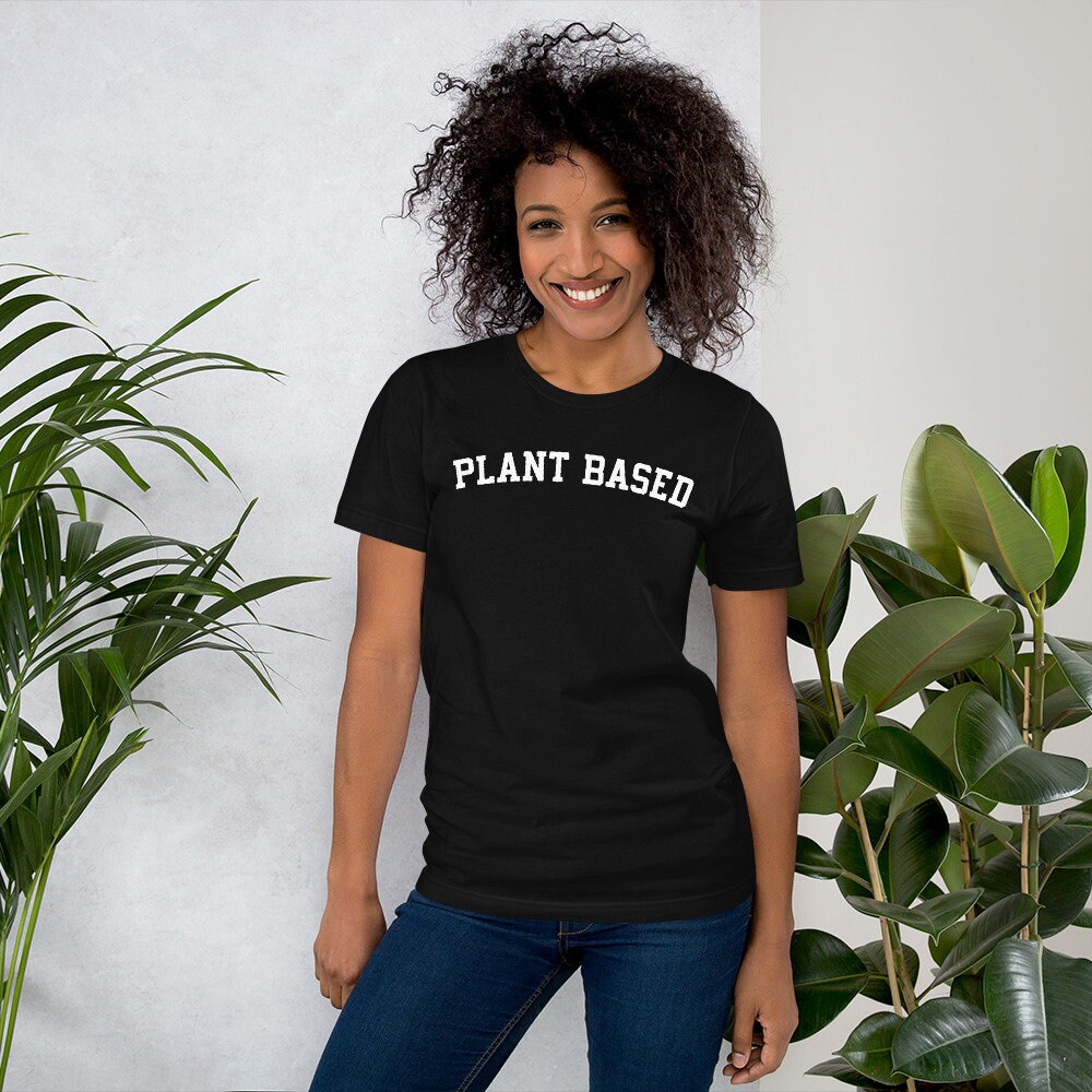 Plant Based Unisex Unisex t-shirt White Men Can’t Jump Tatiana Plant-Based Shirt - 3.jpg
