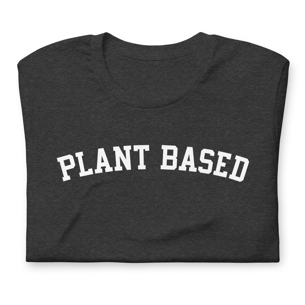 Plant Based Unisex Unisex t-shirt White Men Can’t Jump Tatiana Plant-Based Shirt - 6.jpg