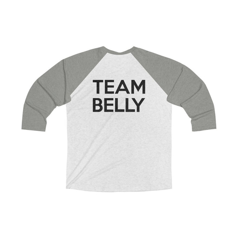 Play It Forward Volleyball Tournament raglan baseball shirt The Summer I Turned Pretty Team Belly Printed on Back - 7.jpg