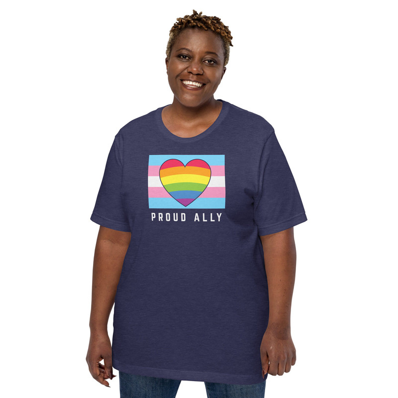 Pride Ally Shirts  Proud Ally Unisex t-shirt  LGBTQ Ally T Shirt   LGBT Support Outfit   LGBTQIA For Ally  You Are Safe With Me - 5.jpg