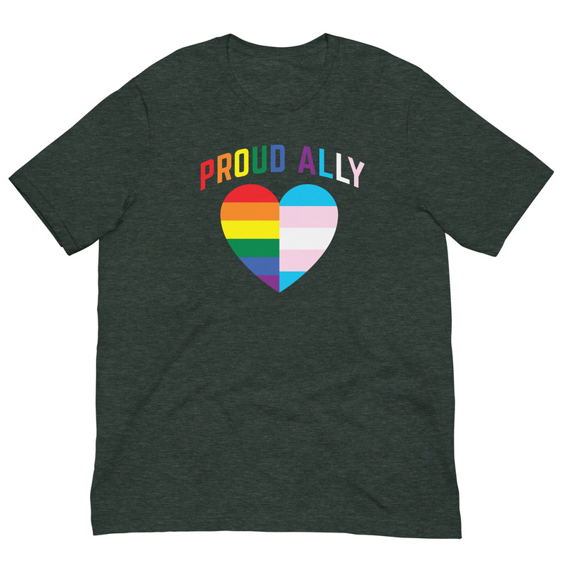 Pride Ally Shirts  Proud Ally Unisex t-shirt  LGBTQ Ally T Shirt   LGBT Support Outfit   LGBTQIA For Ally  You Are Safe With Me - 7.jpg