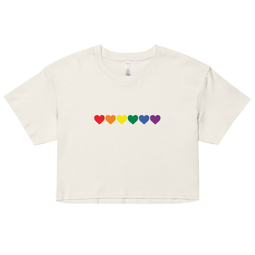 Pride Crop Top Rainbow Flag Love Hearts Live Laugh Lesbian LGBTQ+ Pride Lesbian shirt - 7.jpg