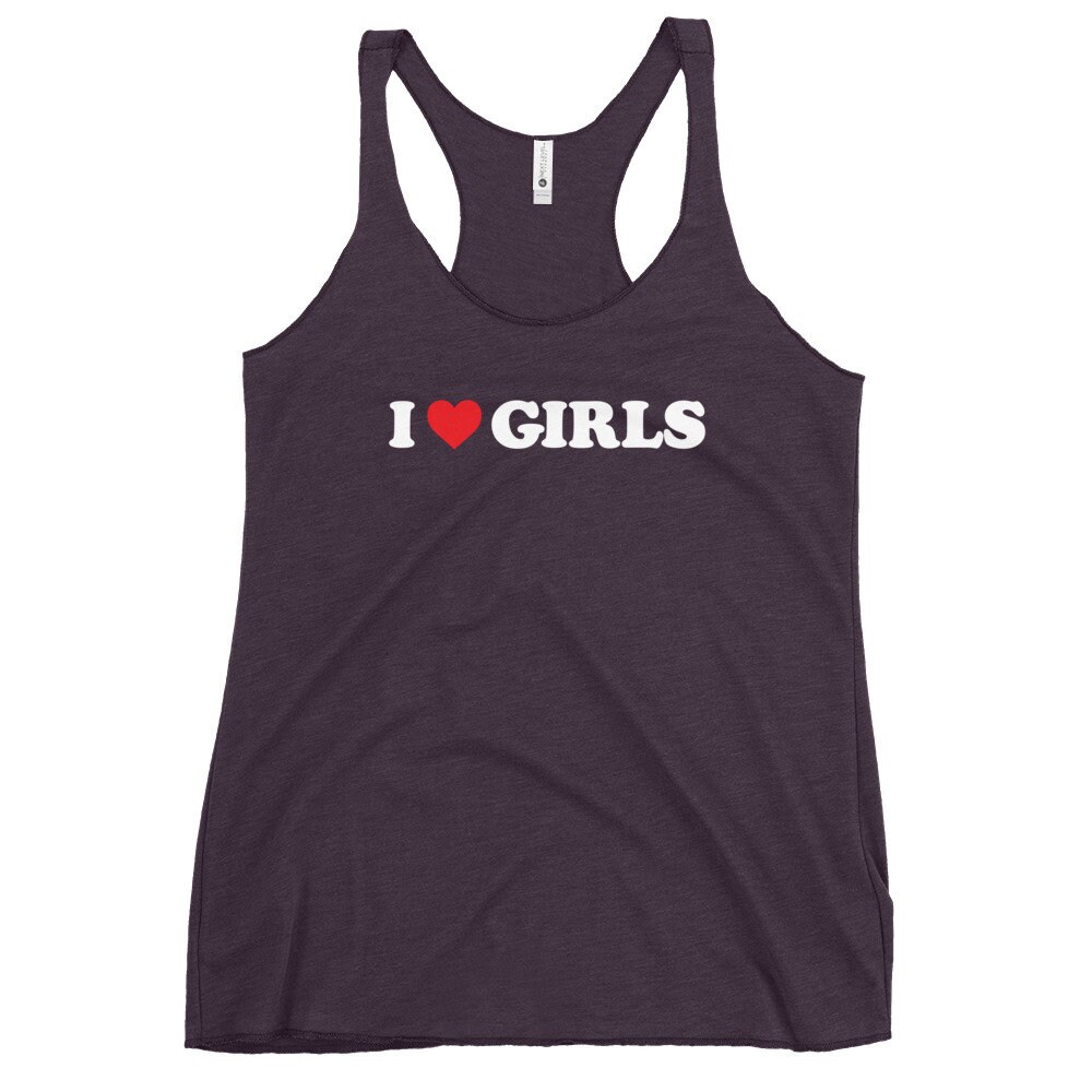Pride Tank Top I Love Girls Women’s Tank top I Heart Girls Shirt Live Laugh Lesbian LGBTQ+ Pride Lesbian shirt - 7.jpg