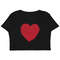 Rachel Green Red Heart Organic Crop Top HBD ASJ - 2.jpg