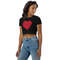 Rachel Green Red Heart Organic Crop Top HBD ASJ - 4.jpg