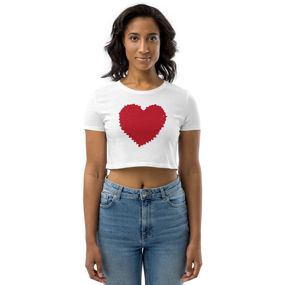 Rachel Green Red Heart Organic Crop Top HBD ASJ - 6.jpg