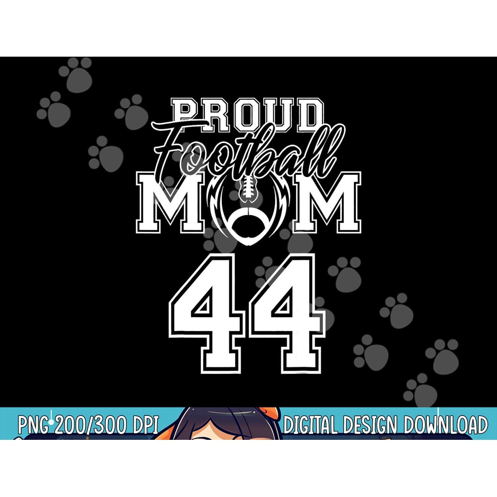 Custom Proud Football Mom Number 44 Personalized Women png, sublimation copy.jpg