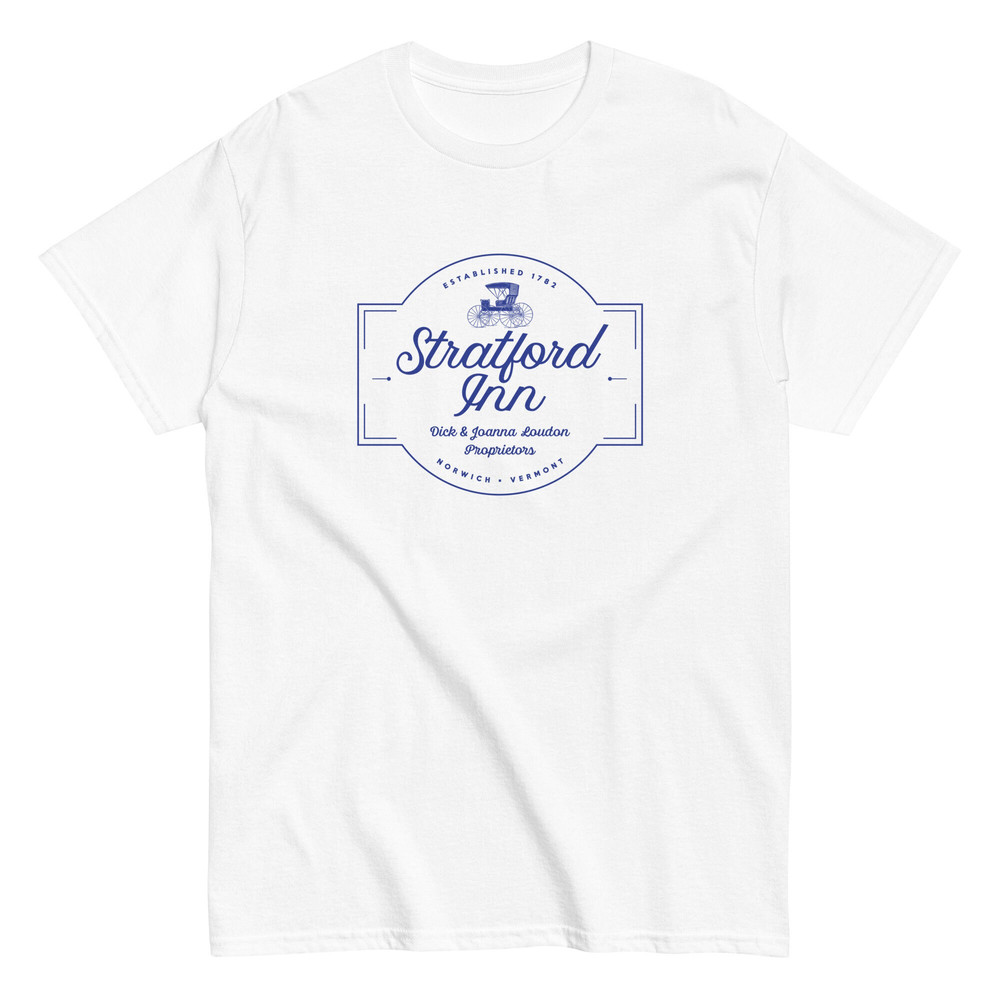 Stafford Inn T-Shirt Newhart Television ( TV ) Series Vermont Today Dick and Joanna Loudon - 7.jpg