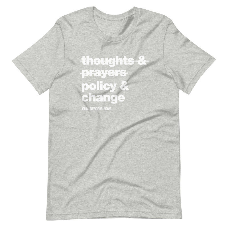 The view T-Shirt Thoughts and prayers policy change shirt Stop gun violence now Whoopi Goldberg - 9.jpg