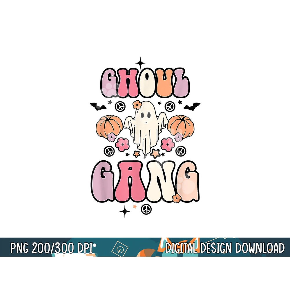 Ghoul Gang Groovy Hey Boo Pumpkin Boo Crew Funny Halloween png, sublimation copy.jpg