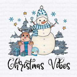 christmas vibes png, snowman winter png, winter png, reindeer png, sno